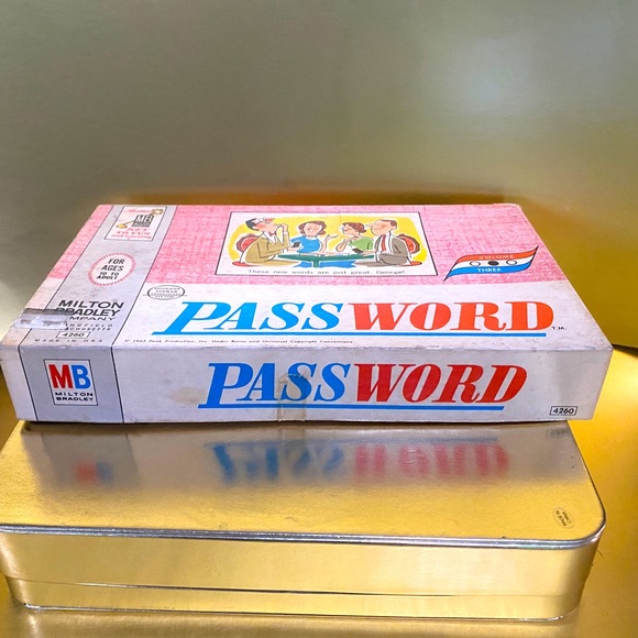 MILTON BRADLEY VINTAGE 1963 PASSWORD VOLUME 3 GAME #4260 FUN COLLECTABLE GAME - Picture 11 of 13